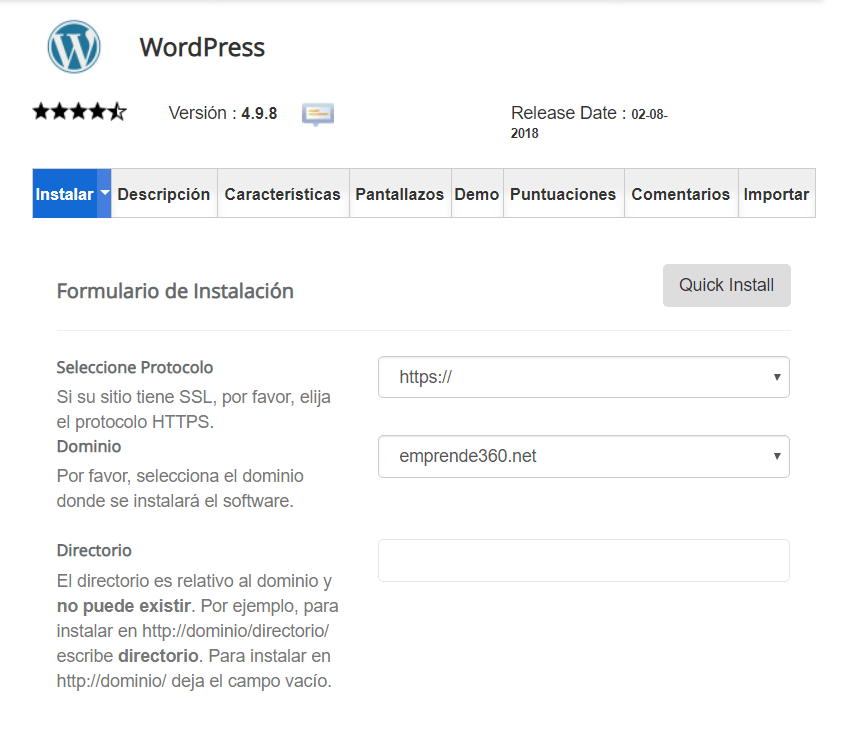 Qué es WordPress y cómo te ayudará 3 Instalar WP con Siteground | Emprende360.net