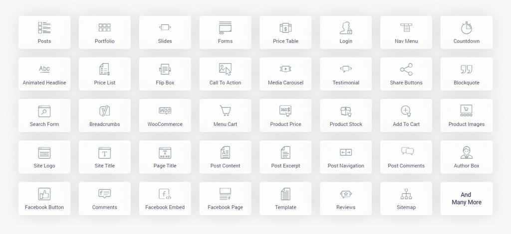 Elementor 1 Elementor PRO Widgets | Emprende360
