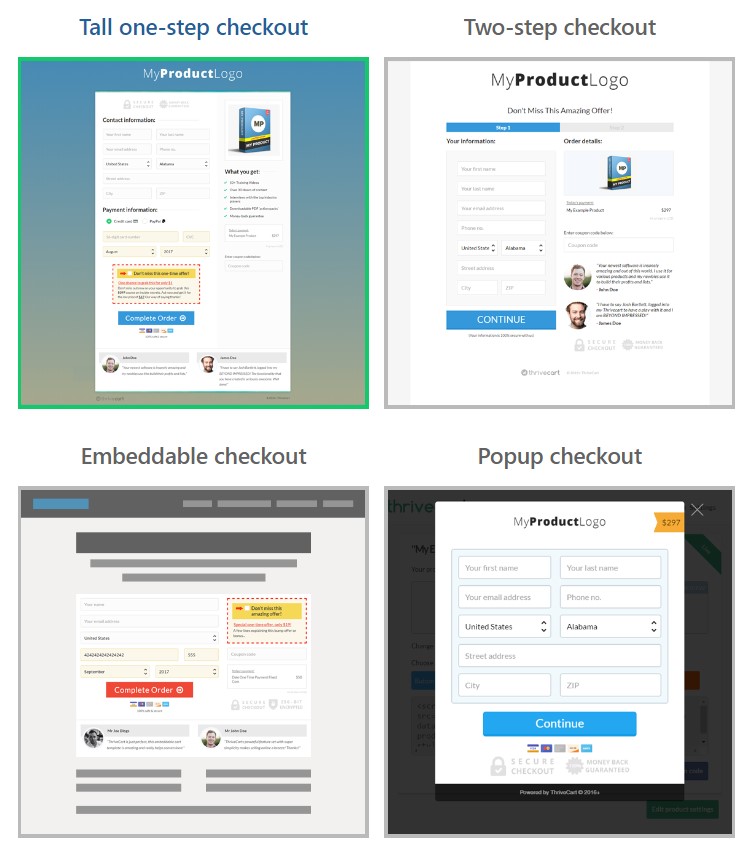 Thrivecart 3 Thrivecart Checkout